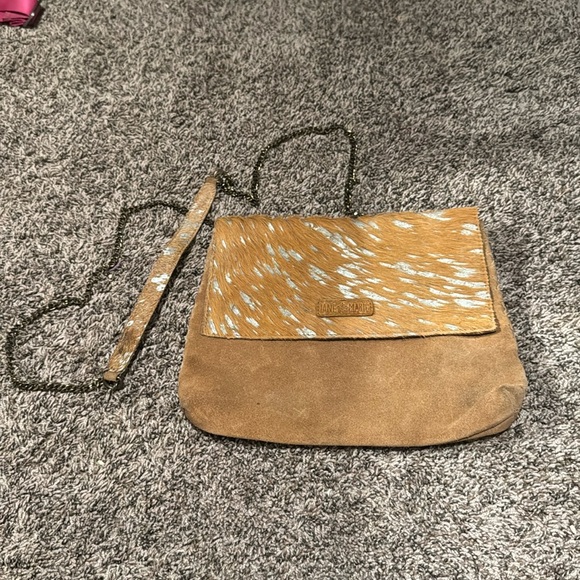 COWHIDE CROSSBODY - Picture 1 of 9